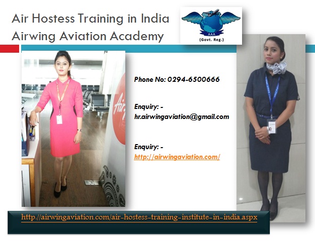 Air Hostess Training in India Airwing Aviation Academy